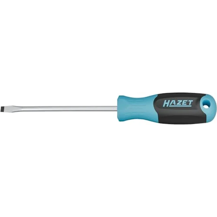 Hazet Schraubendreher 811-65, SW 1,2 x 6,5 mm Schlitz Profil, 265 mm Länge, rutschfester 3-Komponenten-Griff – Bild 2