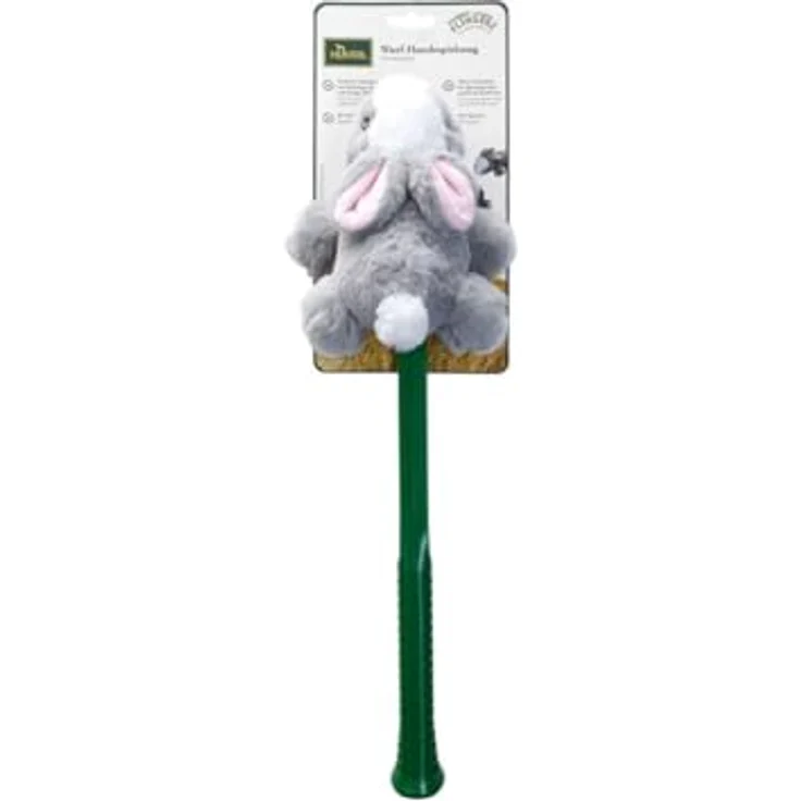 Hunter Tierbedarf FLINGERZ Wurf-Hundespielzeug Furry Hase mit Squeaker, 59 cm, waschbar bei 30°C – Bild 5