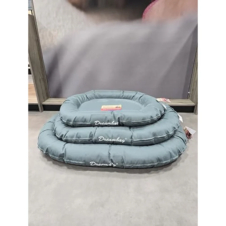 Flamingo Hundekissen Dreambay Oval Petrol - Abnehmbarer Bezug, Wasserabweisend, Waschbar bei 30°C – Bild 4