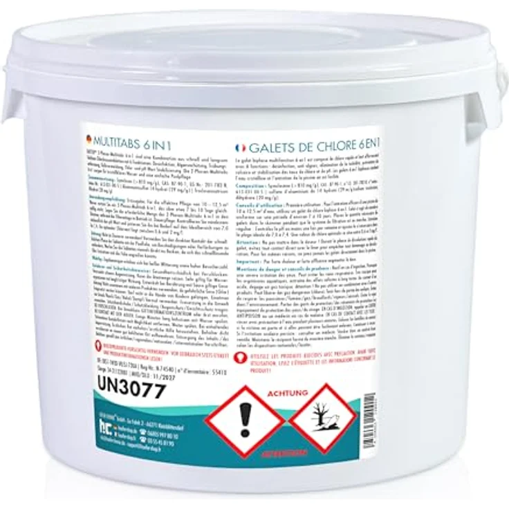 1 x 5 kg BAYZID 2-Phasen-Multitabs 200g 6in1 – Bild 4