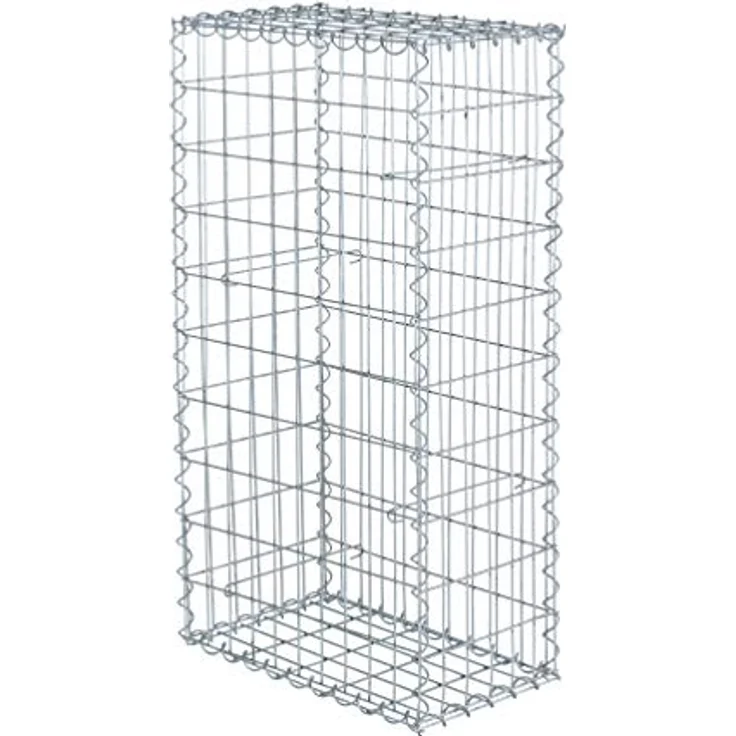 Gabione Steinkorb Steingabione 2 x 100x50x30 cm Drahtkorb Mauer Sichtschutz Zaun – Bild 10