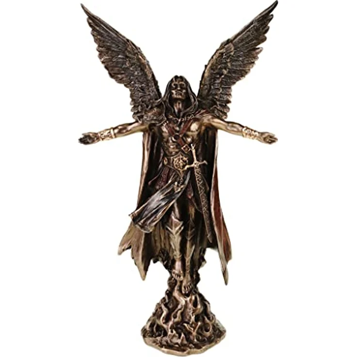 Erzengel Uriel Skulptur Figur Engel – Bild 2