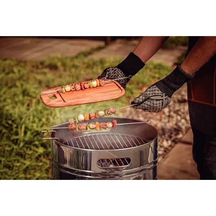 Tramontina Grillspieße Schaschlikspieß, Edelstahl, 6 Stück, 40 cm – Bild 6