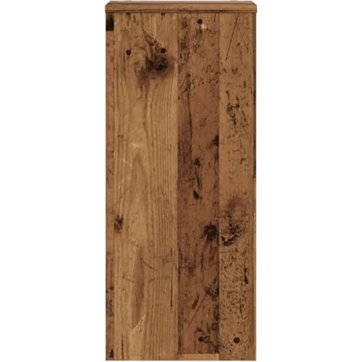 vidaXL Blumenständer Blumenständer Pflanzenständer 2 Stk Altholz-Optik 30x30x70 cm Spanplat – Bild 6