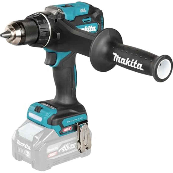 Makita DF 003 GZ XGT 40 V Max Akku Bohrschrauber, bürstenlos, 180 Nm, ohne Akku und Ladegerät, kompakt mit LED-Arbeitsleuchte – Bild 2