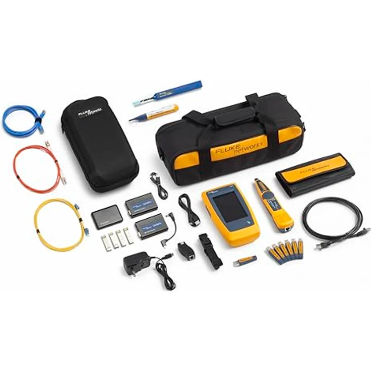 Fluke LinkIQ Advanced Kit, Multimeter für Kabel- und Netzwerkanalysen, Wi-Fi 6E, 10GBASE-T, EtherNet/IP, PROFINET, EtherCAT – Bild 1