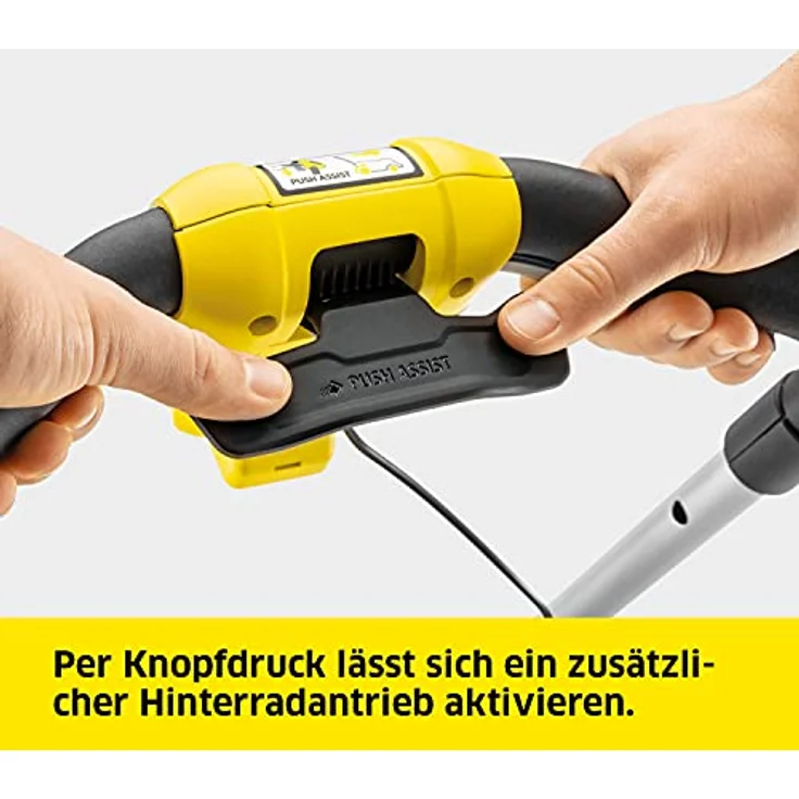 Kärcher LMO 36-46 Battery Akku-Rasenmäher - Schnittbreite 46 cm, Schnitthöhe 20-70 cm, 55 Liter Fangkorb, inkl. Mulchkeil, Flächenleistung je Akkuladung 650 m² - Ohne Akku - 1.444-472.0, 36 V – Bild 4