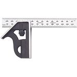 Starrett 10MH-150 Kombinationswinkel mit Winkelaufsatz, 150 mm, Metrisch