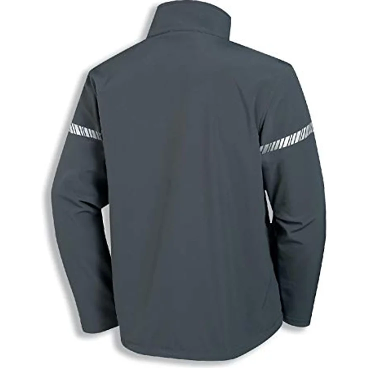 UVEX Herren-Softshelljacke uvex metal in grau, orange, Regular Fit, Größe S – Bild 4