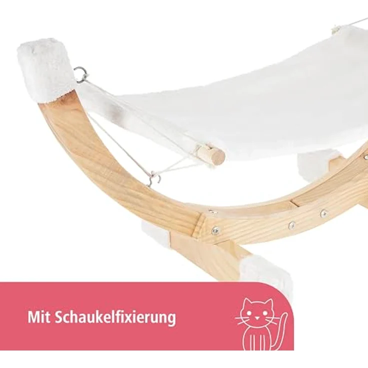 Kerbl Hängematte für Katzen Siesta Weiß 82591 – Bild 2