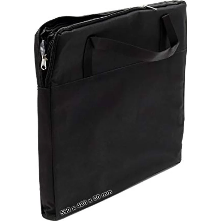 Wiltec Fudajo Faltbare Transportbox für Hunde, Katzen M (58x46x53 cm), robust, leicht, sicher, mit entnehmbarem Kissen, Schwarz – Bild 2