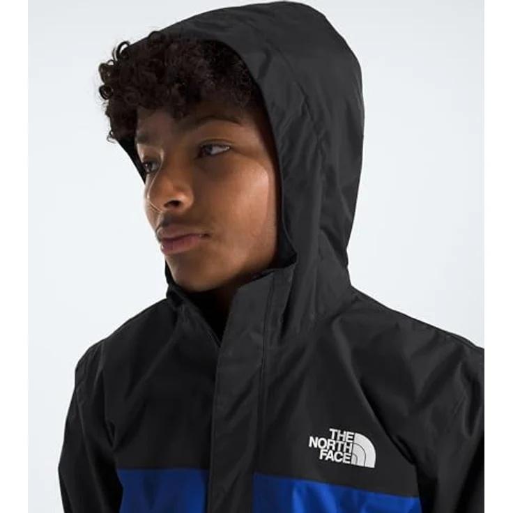 "The North Face Regenjacke ANTORA RAIN JACKET, Arbeitsjacke für Kinder mit elastischem Bund, Blumensammlungstaschen, Logodruck und Markenlabel" – Bild 5
