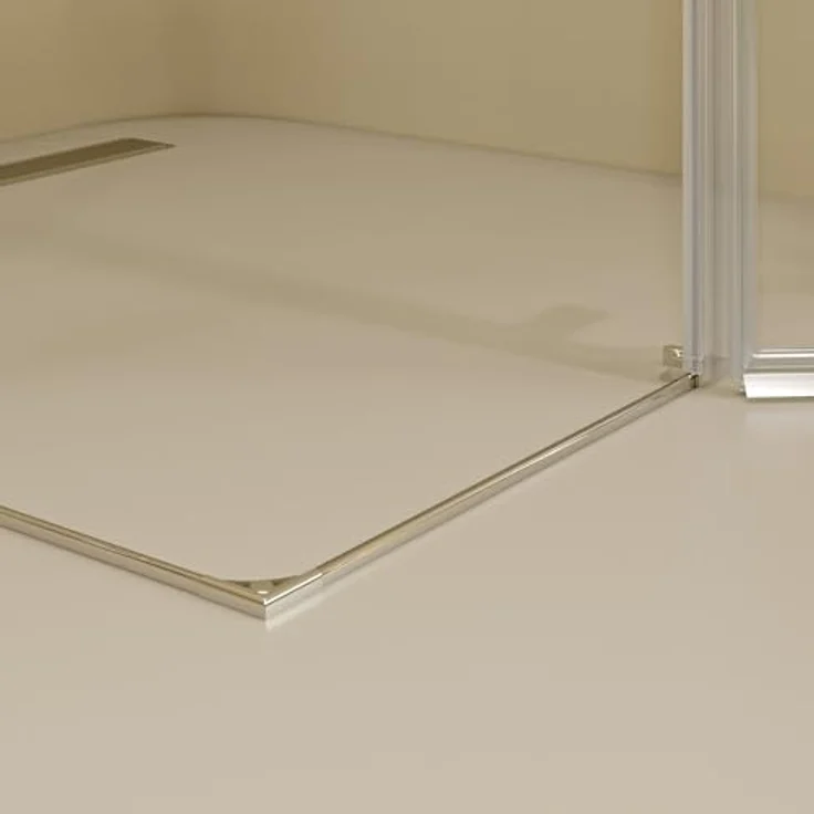 i-flair Eck-Duschkabine DK19, 80x80 cm, teilsatiniertes 6 mm Sicherheitsglas, Türöffnungsrichtung nach außen – Bild 8