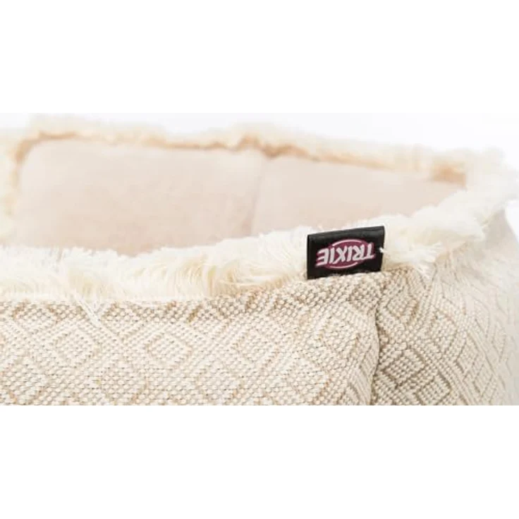 Bett Boho, eckig 65 65 cm, beige – Bild 2