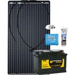 a-TroniX Solaranlage Wohnmobil 200W mit 100 Ah Batterie und MPPT Laderegler - Preisvergleich