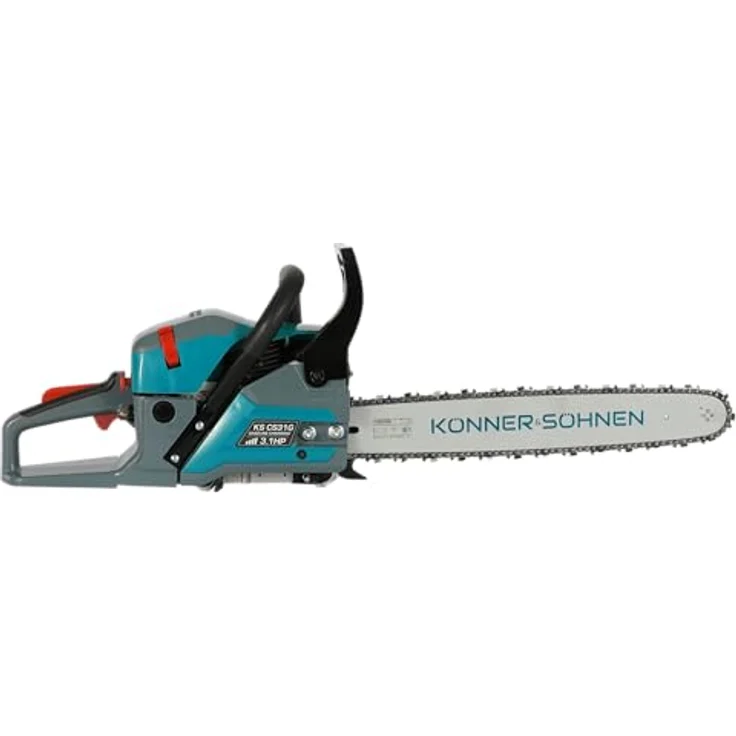 Könner & Söhnen Benzin-Kettensäge KS CS31G-16, 2,3 kW (54,5 cm³), Schwertlänge 40 cm, mit Easy-Start-System und Sicherheitssystem – Bild 2