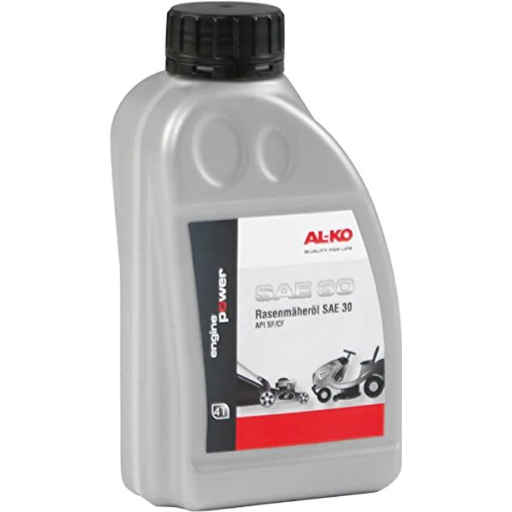 AL-KO 4-Takt Rasenmäheröl SAE 30 0,6l – Bild 2