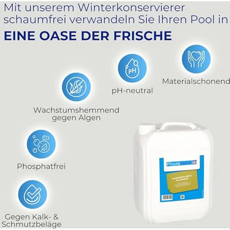 10 l - PoolsBest® Überwinterungskonzentrat – Bild 5
