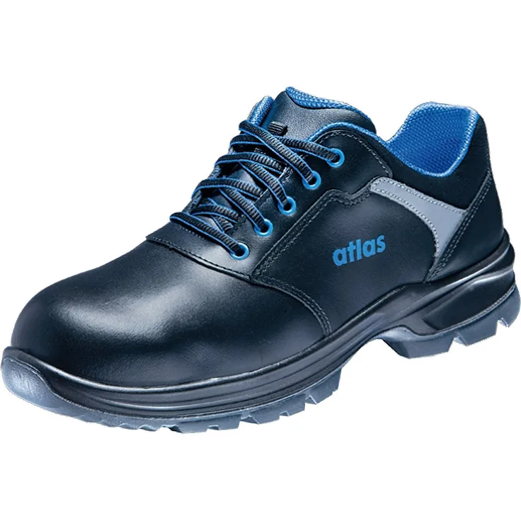 Atlas Schuhe Atlas Anatomic Bau 540 XP EN ISO 20345 S3 SRC Arbeitsschuh, Wasserdichtes Rindleder, maximale Bodenhaftung, braun