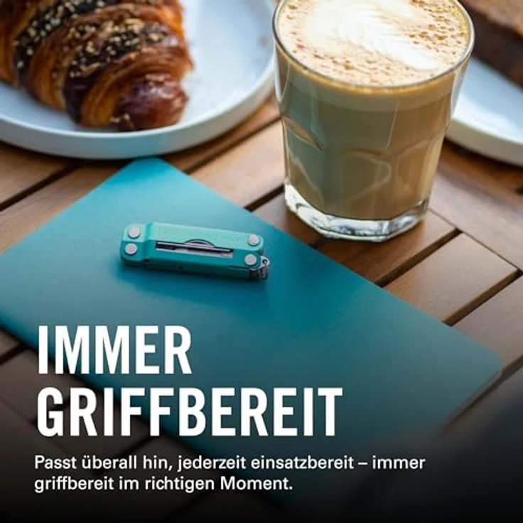 Leatherman Micra, Parakeet, Multitool mit 10 Funktionen, leicht und kompakt, Edelstahl, Schlüsselringbefestigung – Bild 3