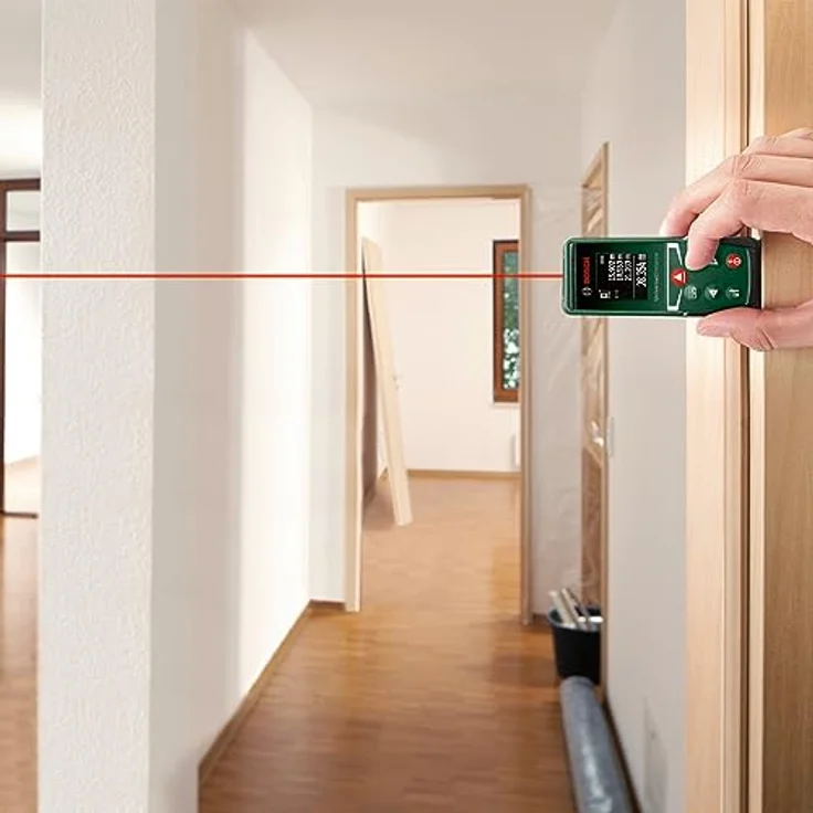 Bosch Home & Garden UniversalDistance 30 Laser-Entfernungsmesser, Messbereich 0.05 m - 30 m, Farbdisplay, 10 Speicherplätze – Bild 6