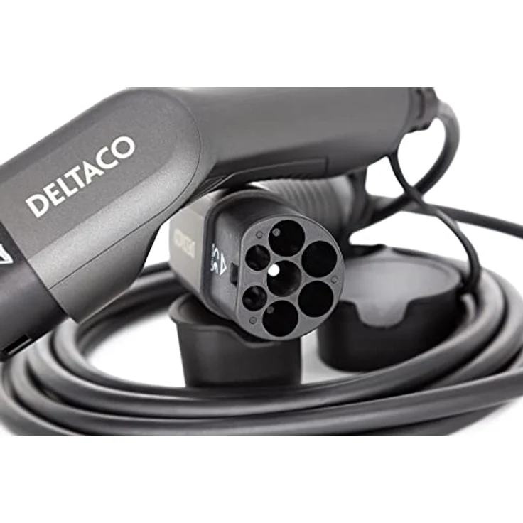 Deltaco Ladekabel für EV - Elektro-Auto EV-32110 3-phasig IEC Typ 2 auf Typ 2 - 16A 11kW, 10m – Bild 5