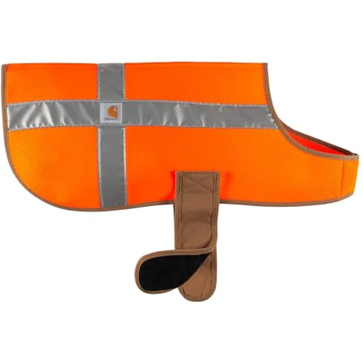 Carhartt Hundejacke Hunter P000342, strapazierfähig mit reflektierenden Einsätzen für maximale Sichtbarkeit bei Nacht, 100% Polyester – Bild 1