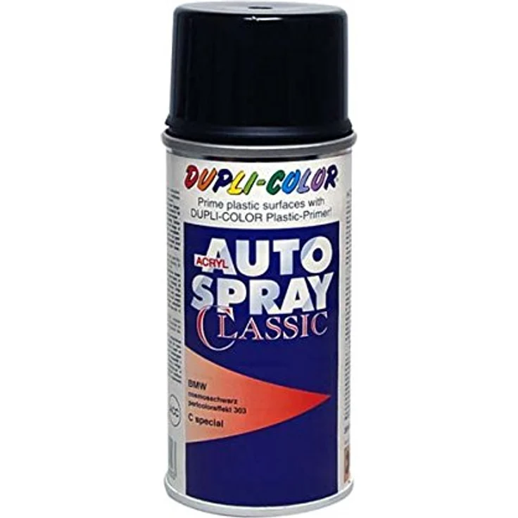 Dupli-Color 659553 Original Auto-Spray, 150 ml, Schwarz Perl 303, Lackspray für Auto und Hobby