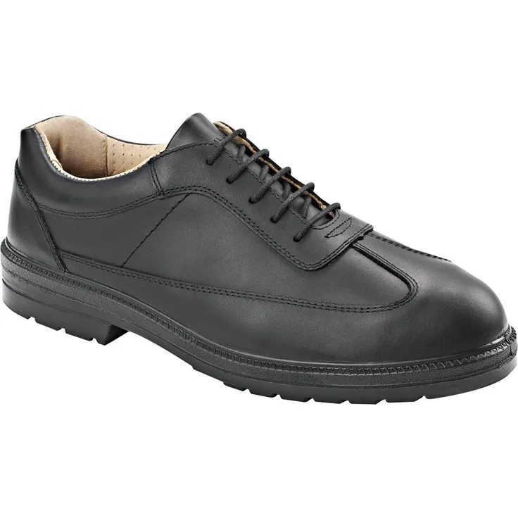 STABILUS ESD Sicherheitshalbschuhe LEON S2 Sicherheitsschuh, aus hochwertigem Leder, mit Stahlkappe
