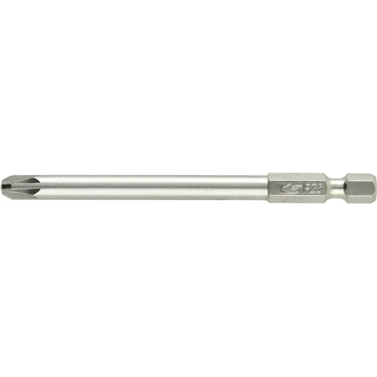 KSTOOLS 1/4' Kreuz-Schlitz-Bit PZ#3, 89mm lang aus S2 Spezialstahl, 1/4 Zoll Aufnahme