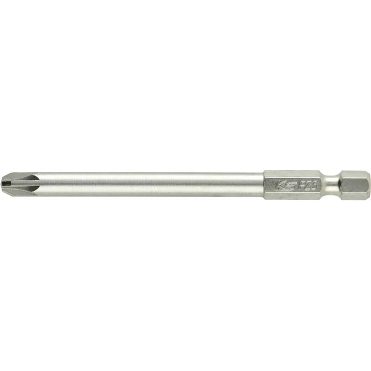 KSTOOLS 1/4' Kreuz-Schlitz-Bit PZ#3, 89mm lang aus S2 Spezialstahl, 1/4 Zoll Aufnahme