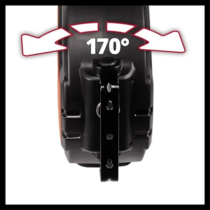 Einhell Schlauchtrommel TC-PH 150, mit 15 m Druckluft- und 1,5 m Anschlussschlauch, Wandhalterung, max. 16 bar – Bild 5