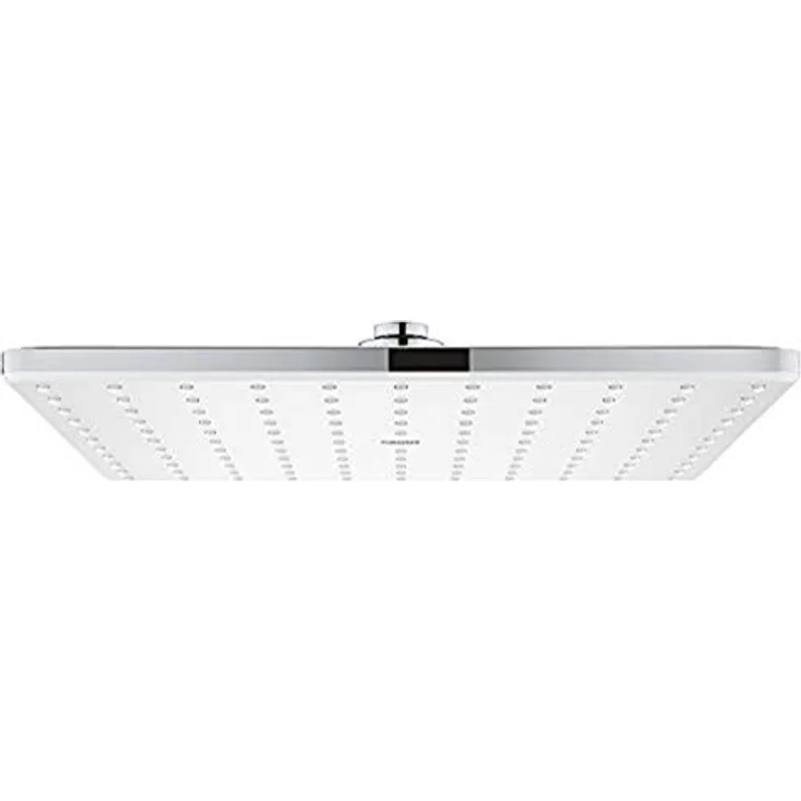 Grohe Rainshower Mono Cube 310 EcoJoy, Duschbrause mit PureRain Sprühtyp, 31x31 cm, moon white, 9 l/min Durchfluss – Bild 3