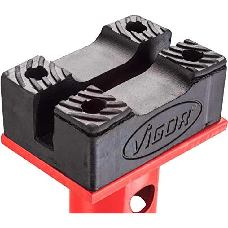 Vigor Unterstellbock-Satz V2648, 6 t, min. Höhe 370 mm, max. Höhe 575 mm, 2 Werkzeuge, Gewicht 11,0 kg – Bild 5