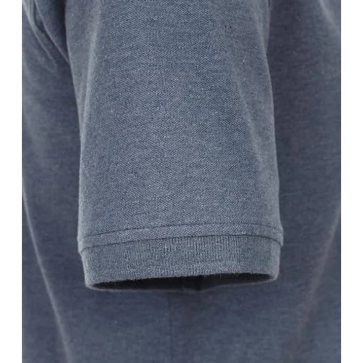 CASAMODA Poloshirt CASAMODA Polo-Shirt uni, bügelleicht, 95 % Baumwolle, 5 % Elasthan, Kurzarm, schwarz – Bild 4