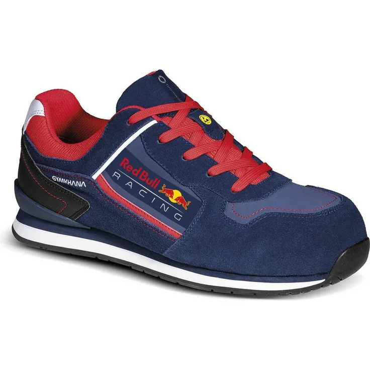 sparco Sicherheitsschuh Oracle Red Bull Racing, metallfrei, mit Glasfaser-Zehenschutzkappe und selbstreinigendem Profil