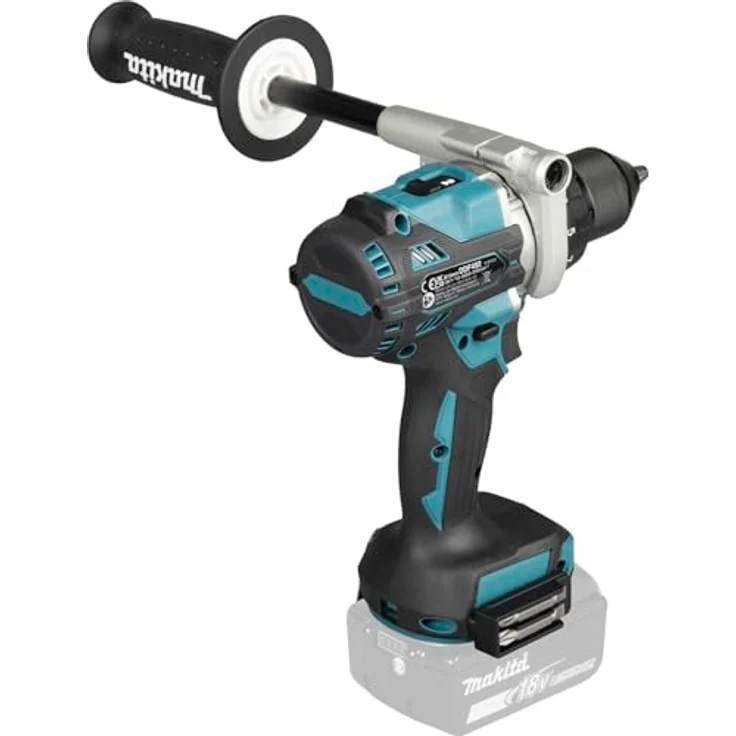 Makita DDF492Z Akku-Bohrschrauber, bürstenlos mit 2 Drehzahlstufen und 130 Nm Drehmoment, ohne Akku und Ladegerät – Bild 3