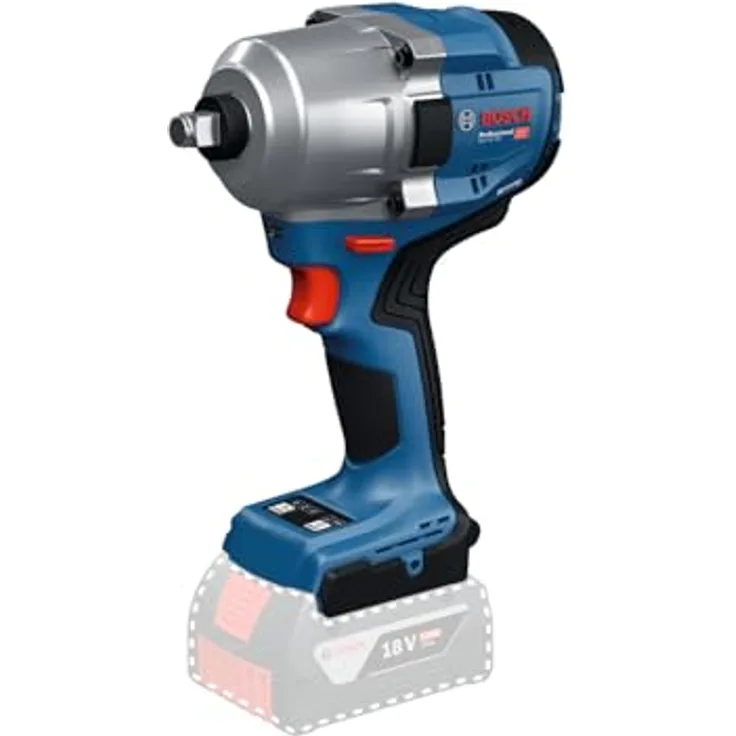 Bosch Professional GDS 18V-780, Akku Drehschlagschrauber mit 780 Nm Anziehmoment, kompakt und leicht, 2,1 kg