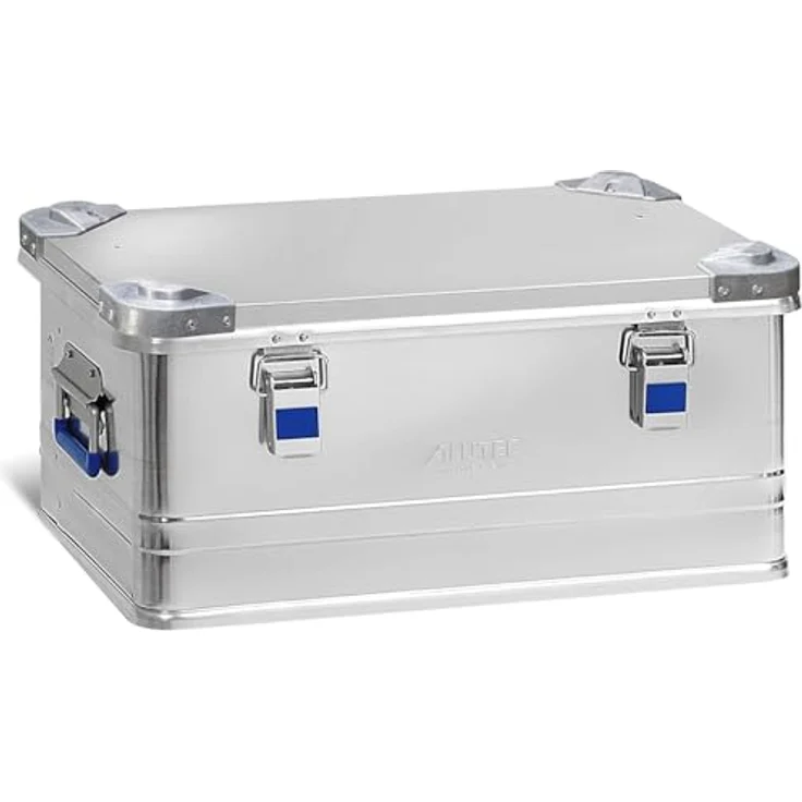 ALUTEC MÜNCHEN Aluminiumbox INDUSTRY 48, 48 l, Staub- und spritzwassergeschützt, Innenmaße 550 x 350 x 248 mm, Gewicht 4,10 kg – Bild 1