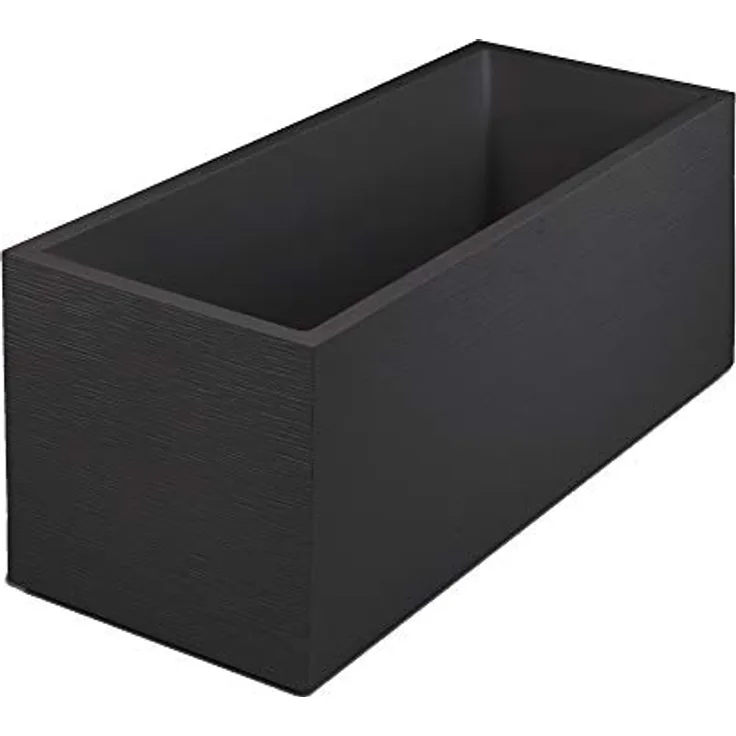 ONDIS24 Pflanzkübel Vulkan "Pierre", 100 cm graphit, 98 L Volumen, UV- und witterungsbeständig, frost- und bruchunempfindlich