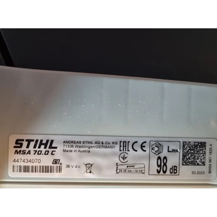 Stihl Akku-Motorsäge MSA 140 C-B, Im Set mit Akku AK 30 + Ladegerät AL 101 – Bild 2