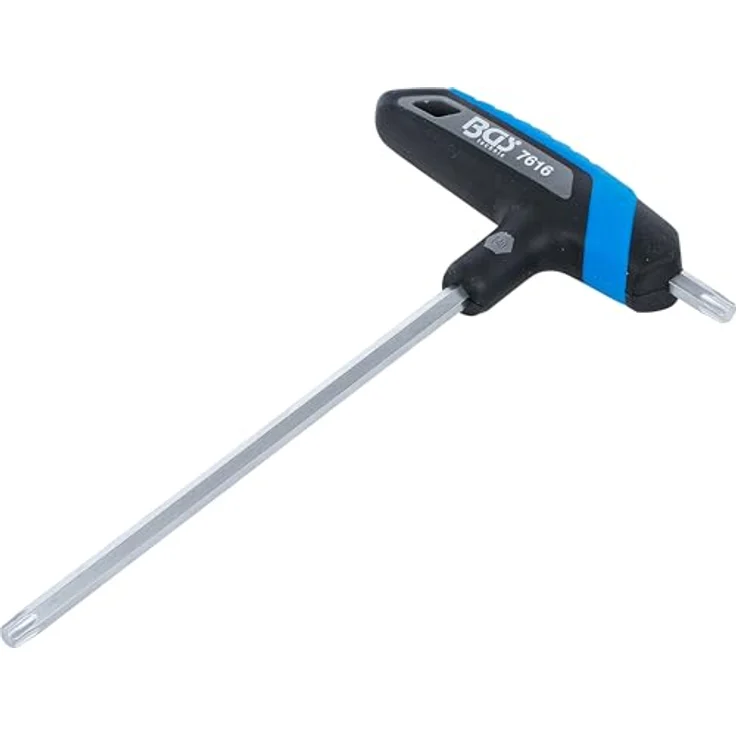BGS 7616 Schraubendreher mit T-Griff für Torx Schrauben | T40, Chrom-Vanadium-Stahl, 160mm, matt verchromt – Bild 1