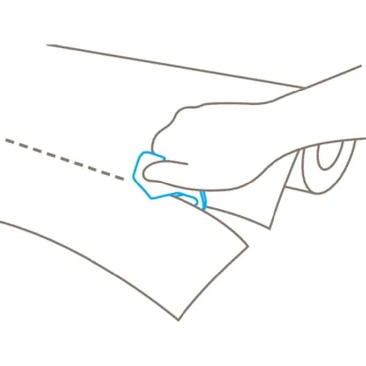 Martor Sicherheitsmesser SECUMAX POLYCUT 8500212.16, Einwegmesser mit rostfreier Spitzzklinge für präzise Schnitte, handlich und sicher – Bild 9