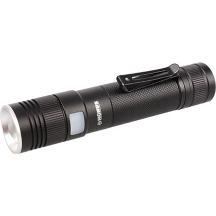 Konus Konuslight RC-5, Aufladbare Taschenlampe mit hoher Lichtleistung und kompakter Bauweise – Bild 1