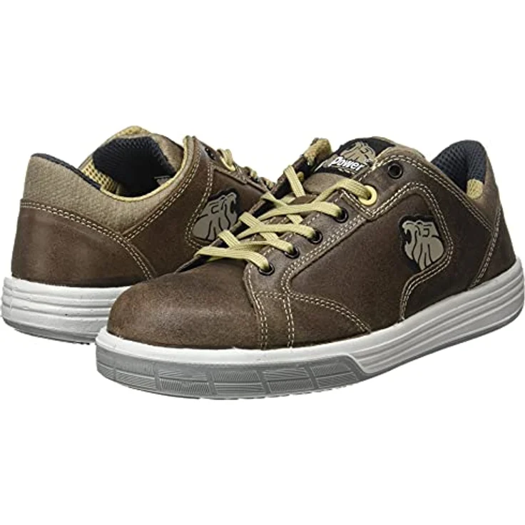 U-Power Savana S3 SRC Sicherheitsschuh, Sneaker-Design aus wasserabweisendem OLD STYLE Leder, atmungsaktive Aluminiumkappe, durchtrittsichere Zwischensohle, rutschhemmende PU/PU LIGHT GRIP Sohle – Bild 7