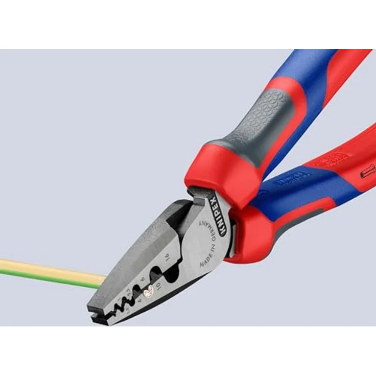 KNIPEX 97 72 180 Crimpzange für Aderendhülsen mit Mehrkomponenten-Hüllen 180 mm – Bild 4