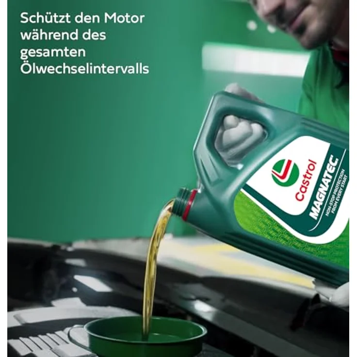 Castrol Magnatec Motoröl Stop-Start 5W-30 C3, Hochleistungsmotorenöl für Otto- und Dieselmotoren, 5.000 ml – Bild 6