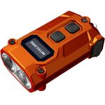 Nitecore Tini 3, kompakte Taschenlampe mit 600 Lumen, OLED-Display und USB-C, orange