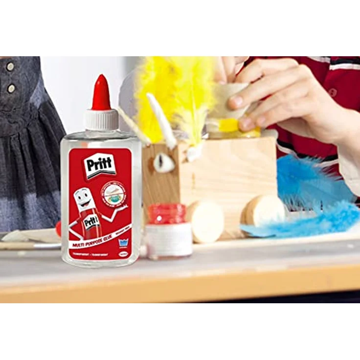 Pritt Alleskleber 145,0 g, lösungsmittelfrei, starke und dauerhafte Klebkraft, transparent – Bild 4