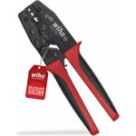 Wiha Crimpzange für isolierte Kabelschuhe und Kontakte, 0,5 - 6mm², mit Oval-Pressung (O-Crimp) - Preisvergleich